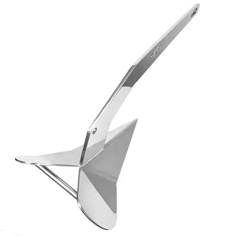 

Stainless Steel Delta Anchor 3KG 5KG 8KG 10KG 15KG Boat Anchor for Yacht Marine Accessories
