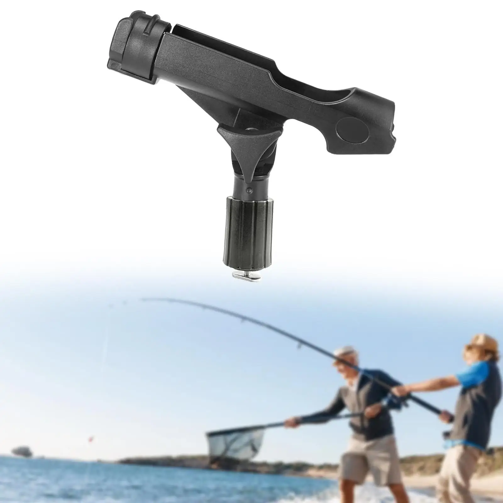 Swivel Fishing Rod Holder 360 Degrees Rotatable Kayaking Stand for Kayak Boat