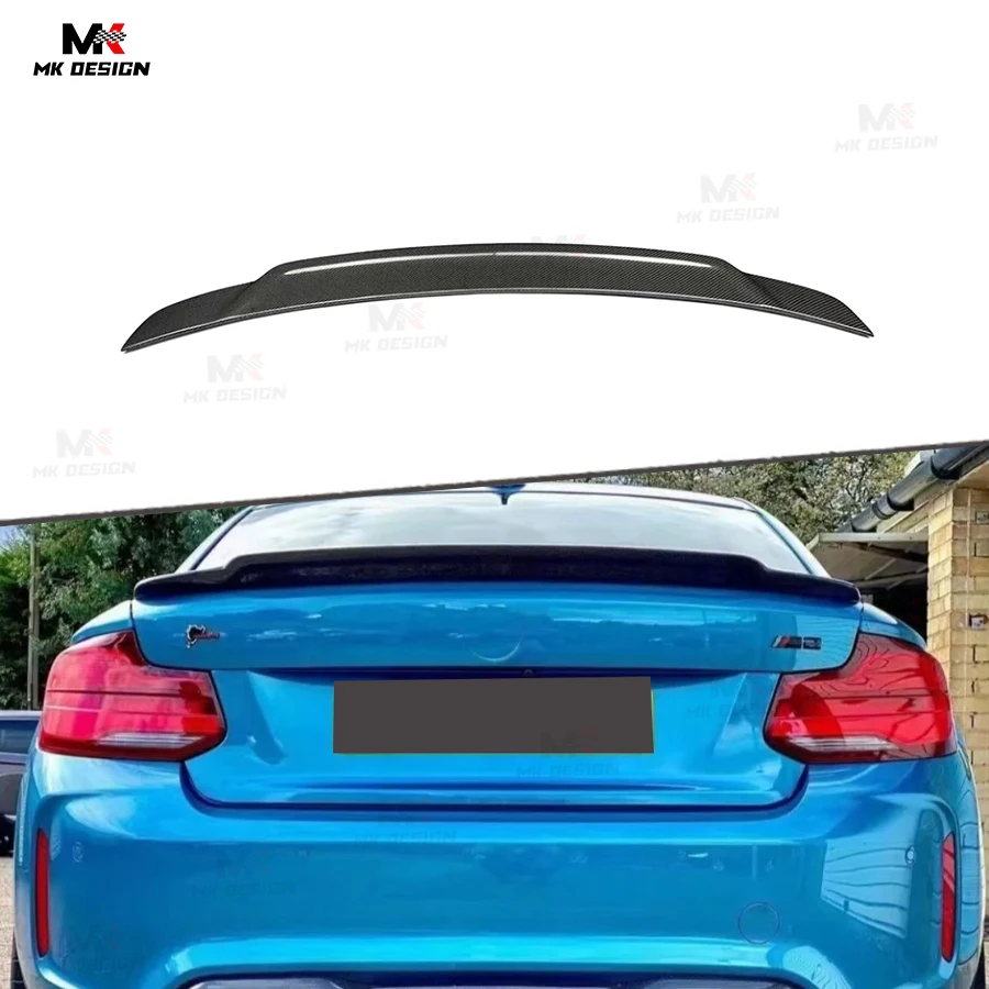 

Carbon Fiber MTC Style Rear Trunk Lip Spoiler Wing for BMW 2 Series F87 M2 M2C 2016-2020 Rear Spoiler Boot Lip Car Accessories