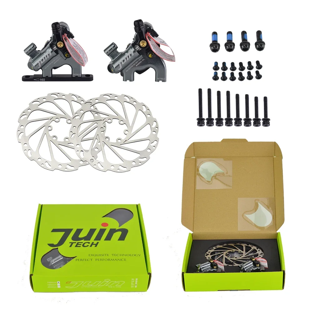 Juin Tech F1 フラットマウント アダプター付き ディスクブレーキ