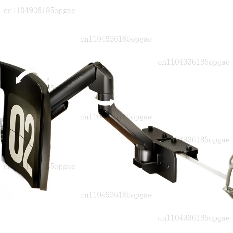 Station monitor bracket Office screen hanger Display screen baffle heightening cantilever computer base