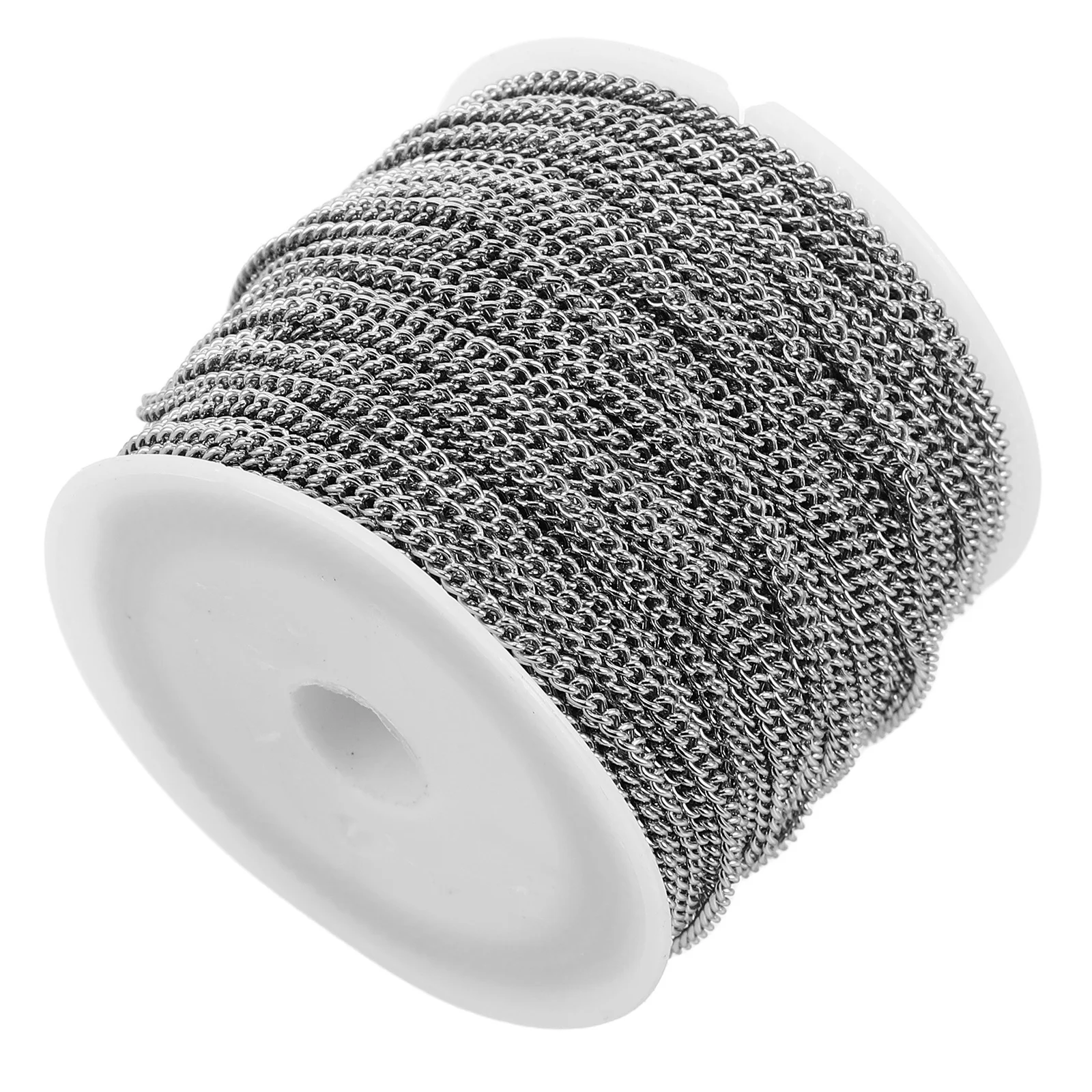 

Цепочки из нержавеющей стали с витыми звеньями для изготовления украшений: ожерелья, браслетов. Прочные, элегантные, легкие, регулируемые.