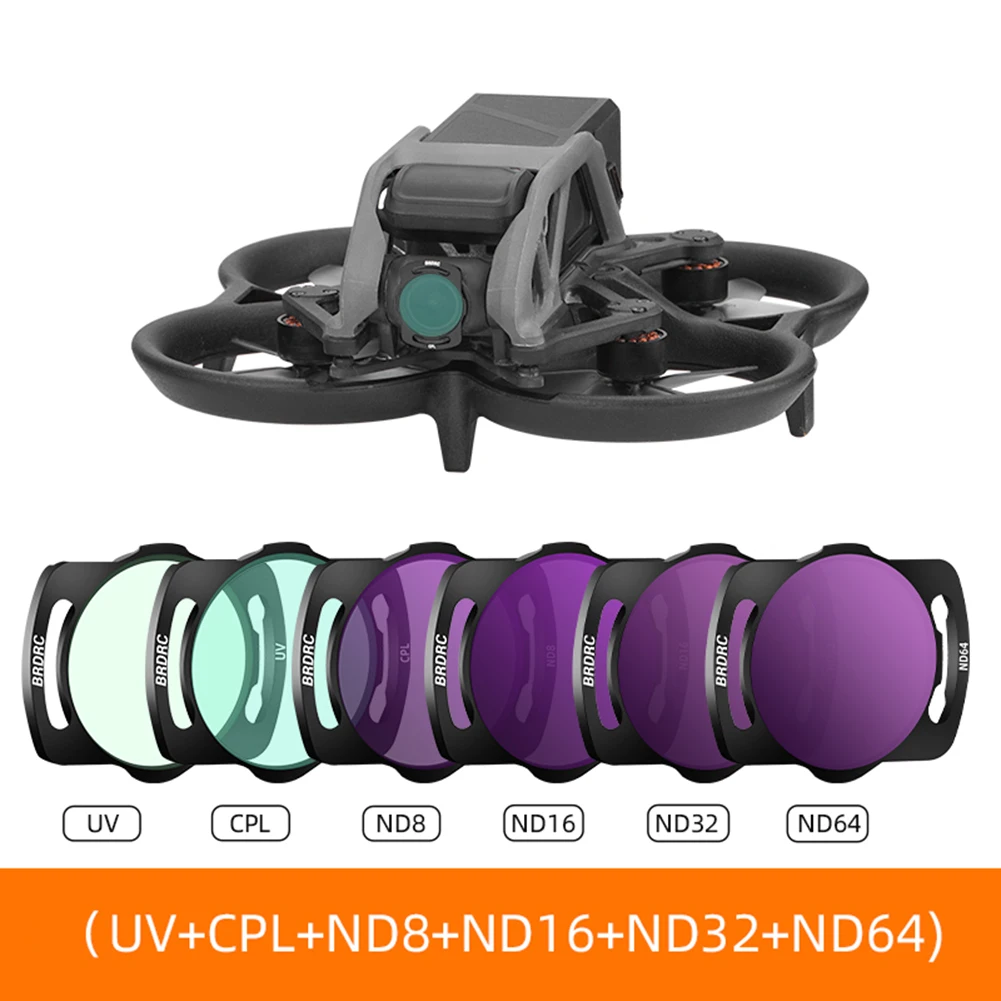 Lens Filter For DJI O3 Air Unit Filter Camera Optical Glass UV CPL ND8 ND16 ND32 ND64 CPL Polarizer Len Filter Drone Accessories