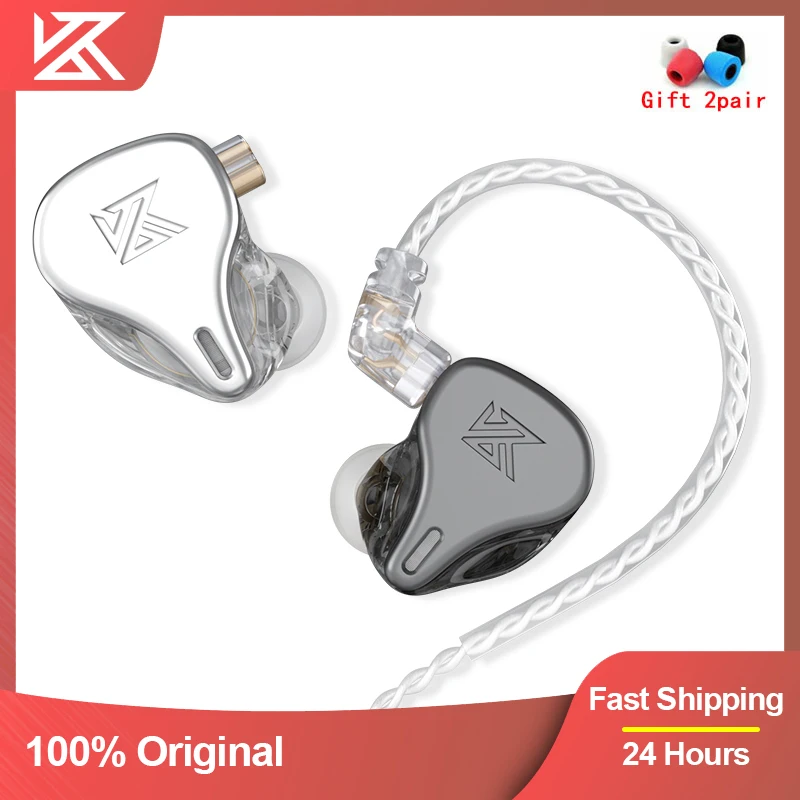 

Новинка KZ DQ6 3DD динамический привод Внутриканальные наушники HiFi музыка Спортивная гарнитура с 2-контактным посеребренным кабелем KZ EDX ZSN PRO ZSX