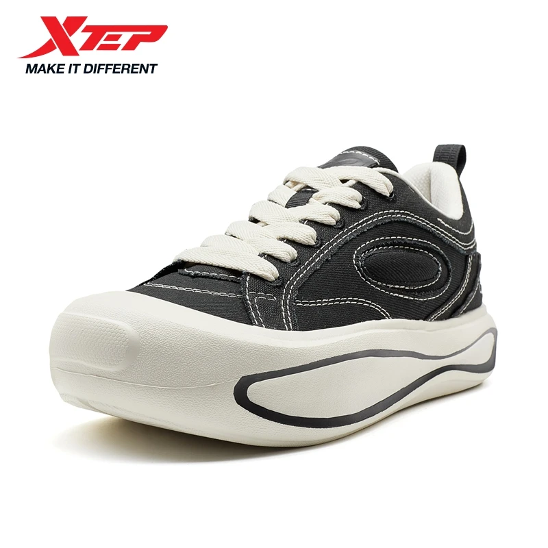 Xtep Starfall Men's Skateboarding Shoes 2025 Summer Comfortable Lightweight Trendy Street Style Casual Shoes 875219310007
