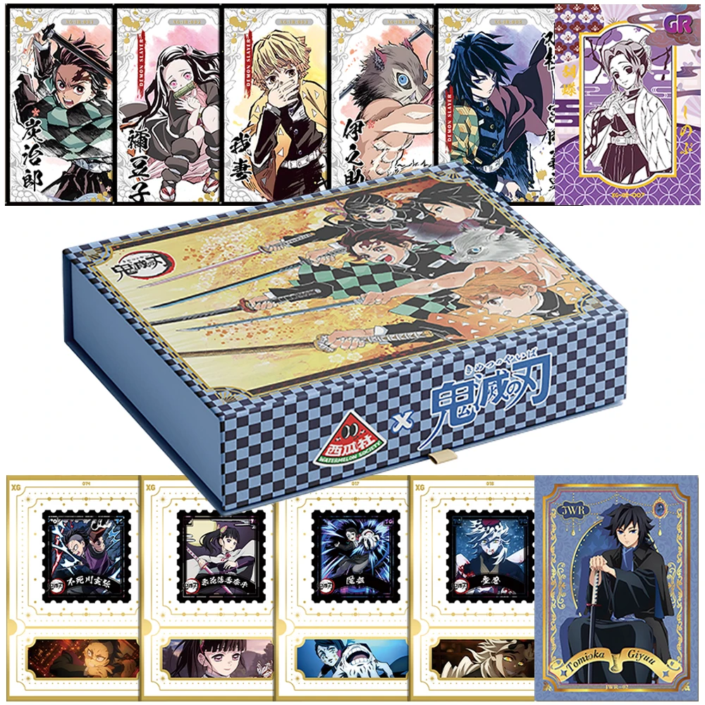 

Demon Slayer Collection Card Classic Protagonist Kamado Tanjirou Cute and Fun Q-Version Character Card Fans Cherish Hobbies Gift