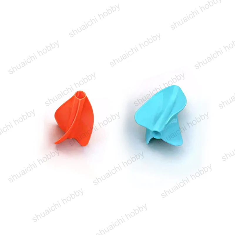 20PCS 6mm/8mm 4-Blade Rotating Small Tail Wing for Drone Airdrop Delivery Light Weight Rotary Tail Fin Quadcopter Accessories