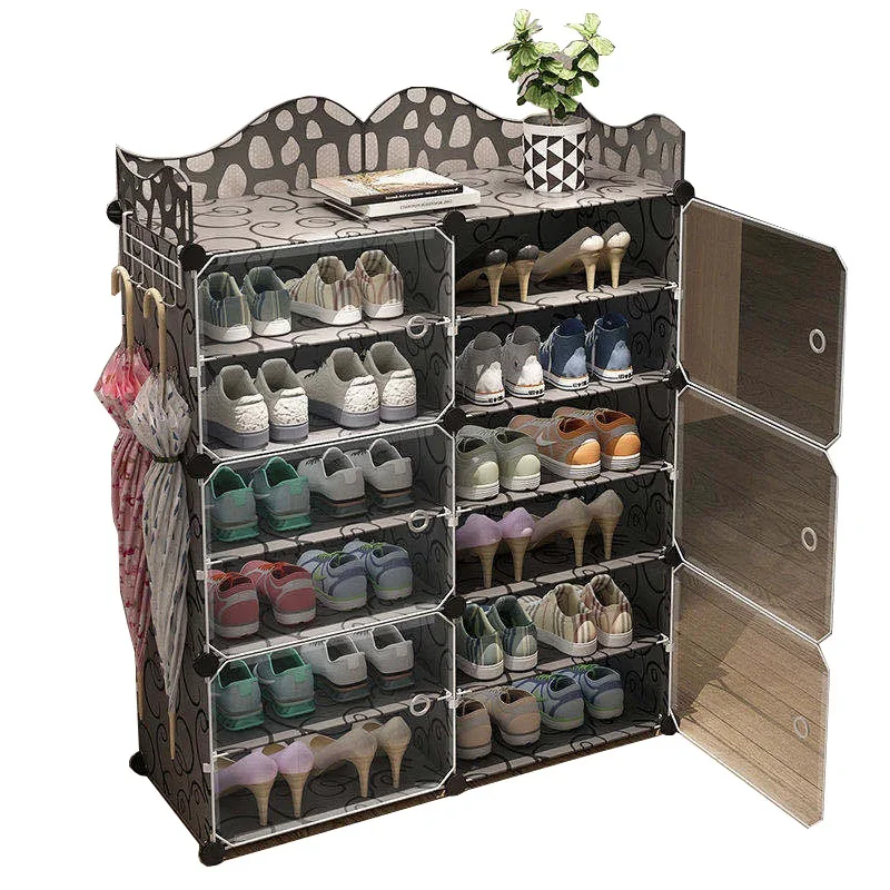 2023 Cabinets for Living Room Cheap and Modern Shoes Organizers Home Furniture Shoe Cupboards Shoerack Restaurant Set Shoe-shelf