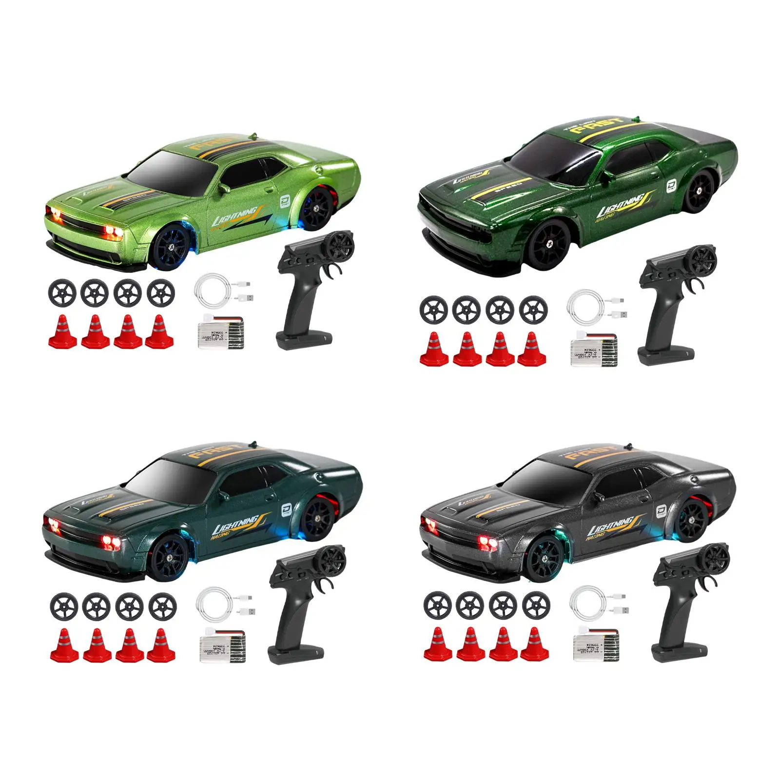 

1/43 Scale RC Drift Car, Mini Race Drifting Car Toy, 1/43 Scale Drifting Tyre