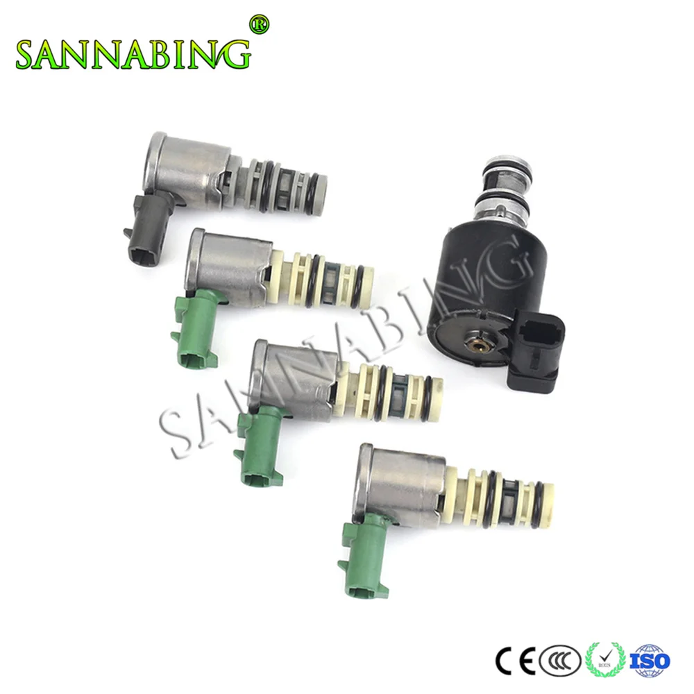 طقم الملف اللولبي ناقل الحركة 5L40 لنقل كاديلاك جنرال موتورز بي ام دبليو، التحكم في القفل EPC TCC 96022804 10478146 24227792 24212690 #2