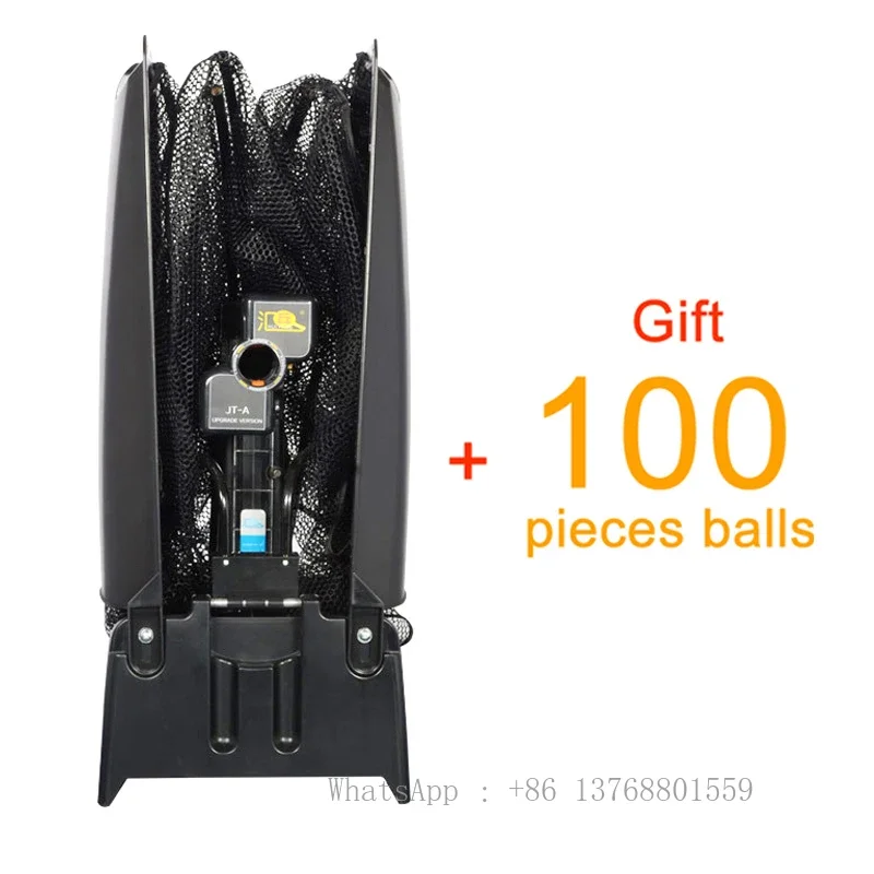 Professional Robot Table Tennis Sender Pitching Serve Machine Trainer Racquet Sports Collecting Net With 100 Pingpong Balls JT-A