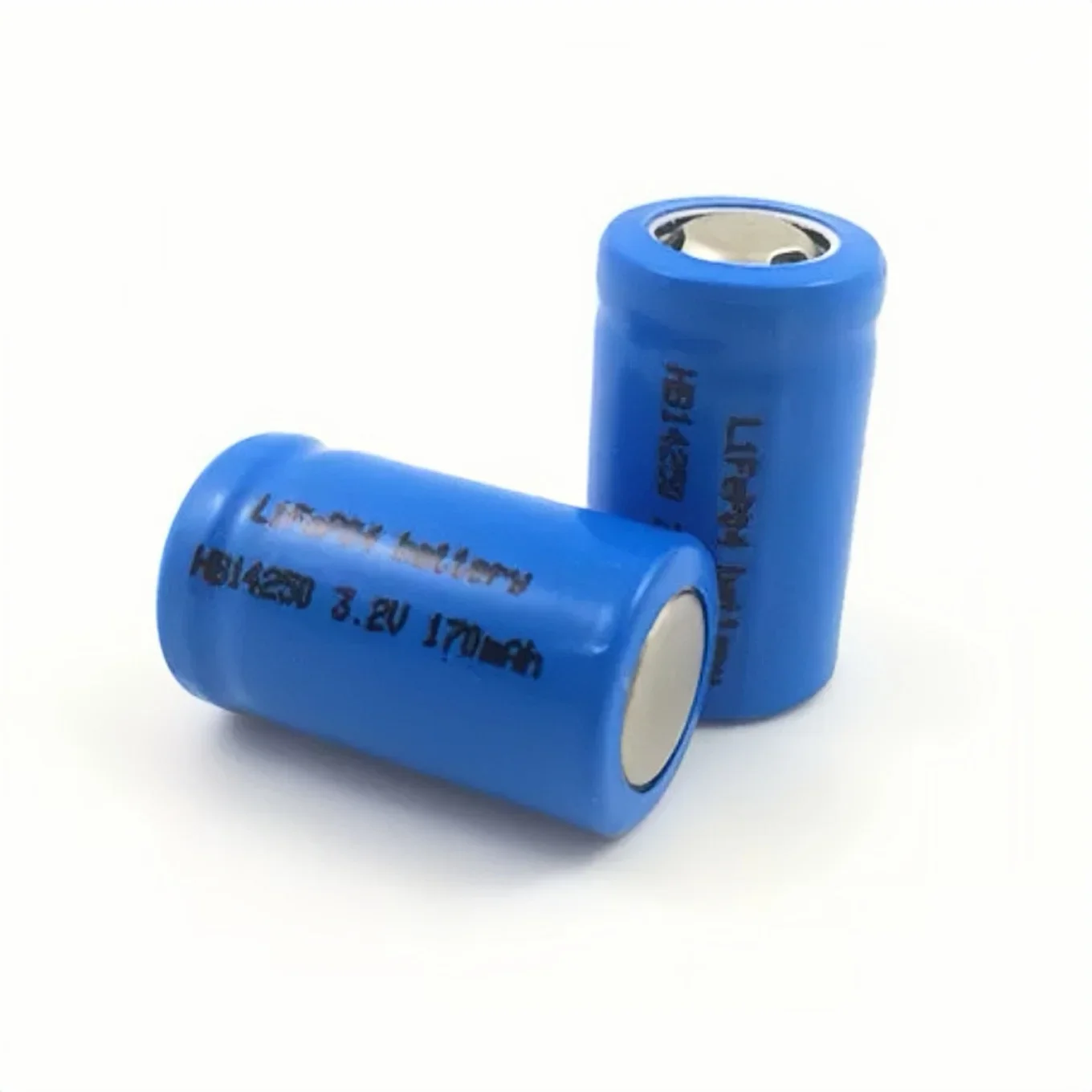 14250 LiFePO4 battery 3.2V 170mAh Charger for Flashlight Walkie talkie Smoke alarm Infrared laser sight  Walkmans Camera