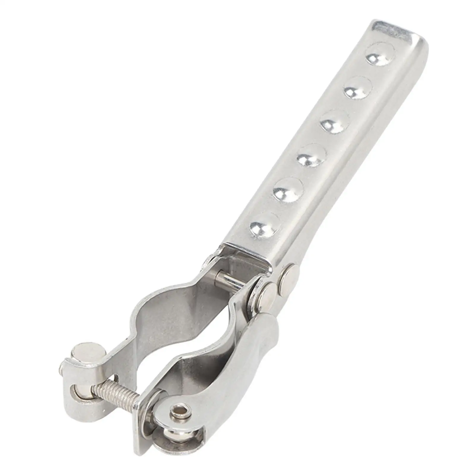 

Folding Step Easy Storage Portable Stable Structure Anti Slip Folding Pedal Step User Friendly for boat Mast RV Trailer Camper