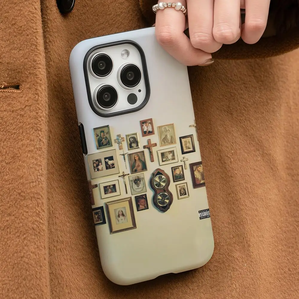 S-SuicideboyS THY KINGDOM COME Phone Case For iPhone 17 16 15 14 Pro Max Plus Glossy HD Double-Layer Liquid Back Film Hard Shell