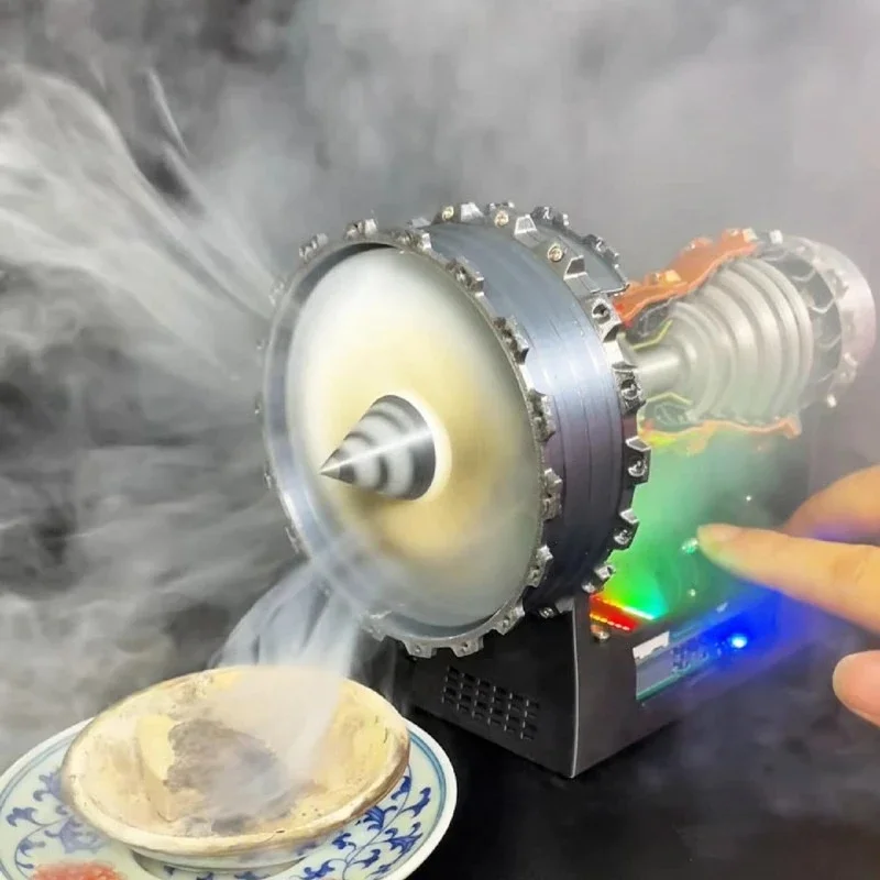 Aircraft turbofan engine Tr900 model jet engine model creative tabletop ornament