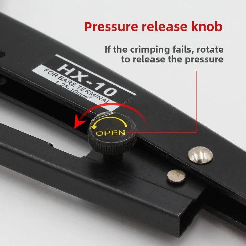 HD-6 توفير العمالة اسئلة سلك المكشكش مع HS-6/8/14/16/22 الباردة العقص يموت المهنية الكهربائية محطة الصحافة أداة #4