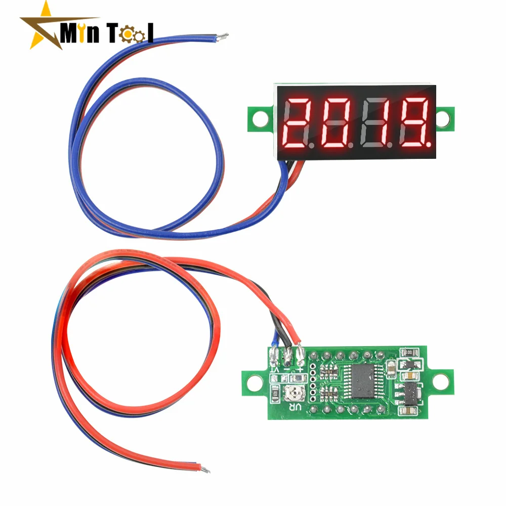 0-100 0.0,36 "ini ini igital ololtmeter 4 igigit eter eter ololtage eter meter lecanel leclectric ololtage ester éster auauge ire ire para leclectrician ool ool