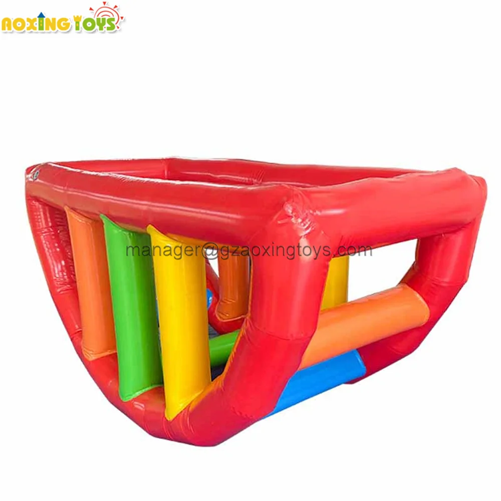 Korea  Airtight Inflatable Seesaw Toys For Kids Indoor Play Game Pirate Bounces With Air Pump For Sale