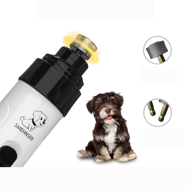 Pet Grooming Tools Rechargeable Usb Nail Grinder Electric Pet Trimmer Dog Nail Clippers