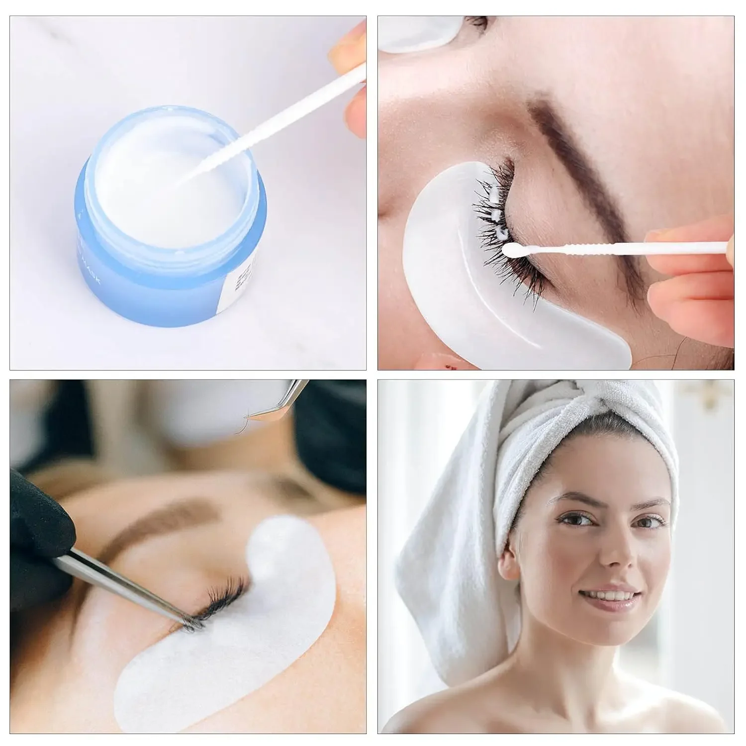 Micro escova descartável para remoção de cílios, cotonete, microbrush, varinhas de rímel, aplicador de extensão de cílios, ferramentas de pincéis de maquiagem