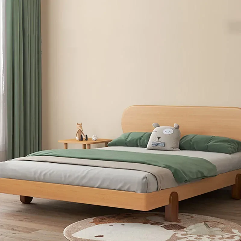 American Style High Quality Bed Solid Wood Designer Confortable Fashionable Bed Small Cama Inteligentes Home Furniture