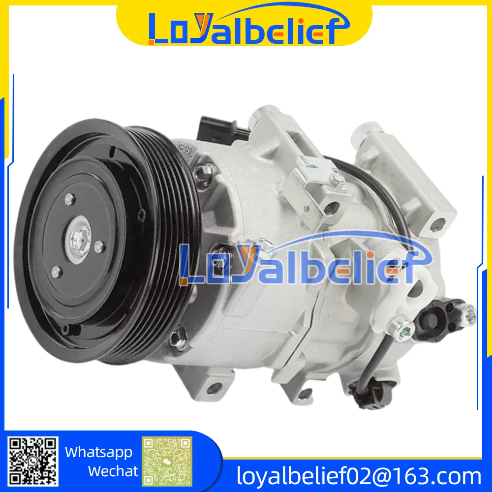 DVE18 6PK AC Compressor For Kia Sorento II 2.4 2009-2021 10553797 977013T180 977012P450 7701-2P600 977012P600