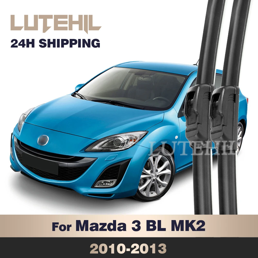 

Для Mazda 3 BL MK2 2010-2013 2011 2012 стеклоочиститель передние щетки стеклоочистителя лобовое стекло щетка 24 "+ 19"