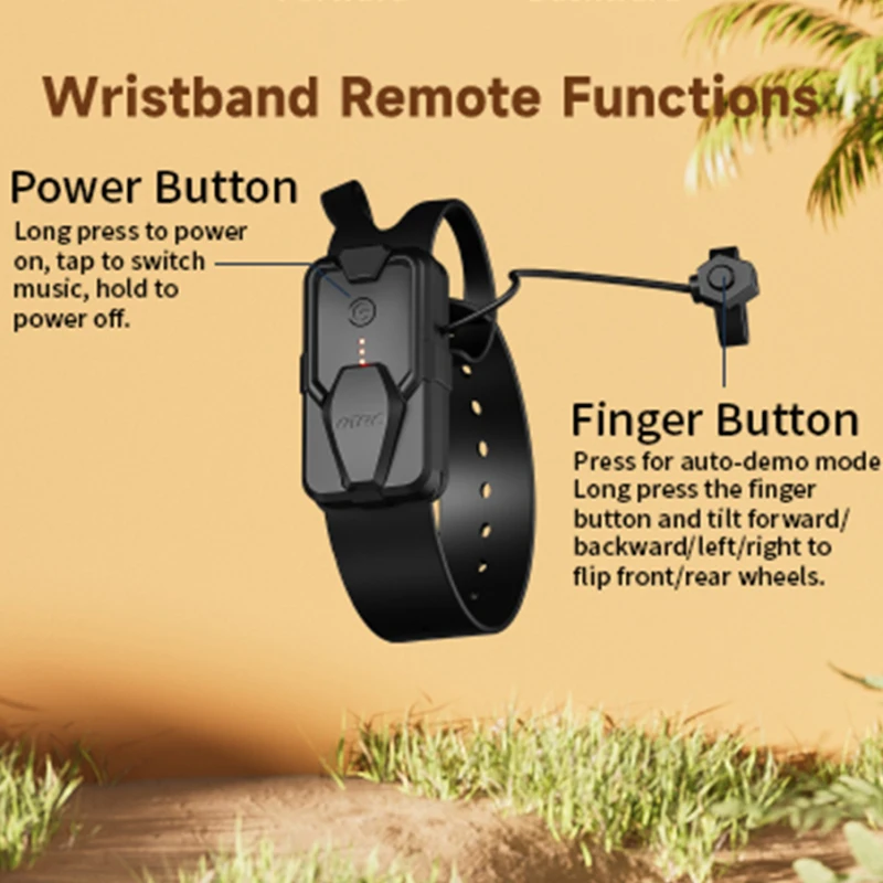 8 Wheel Stunt Smart Watch Sensing Voice Remote Control Dinosaur 2.4G 4WD One Key Spray Music Lighting Off Road RC Dinosaur