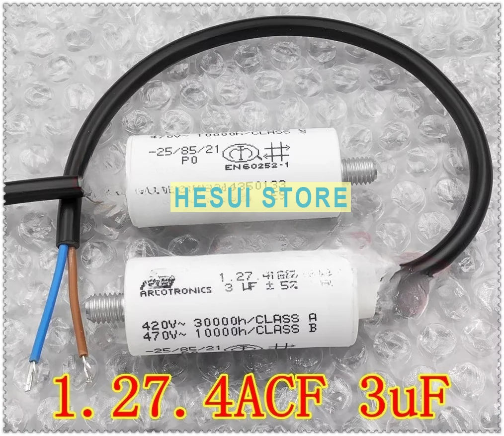 ARCOTRONICS/AV 1.27.4 ACF MKP 3uF start-up capacitor