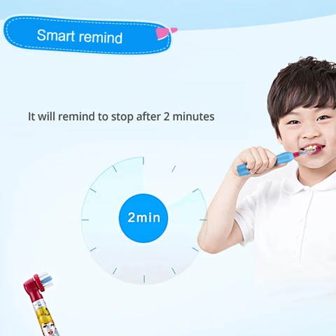 Oral-B Детская электрическая зубная щетка с вращающейся головкой — детальный вид товара