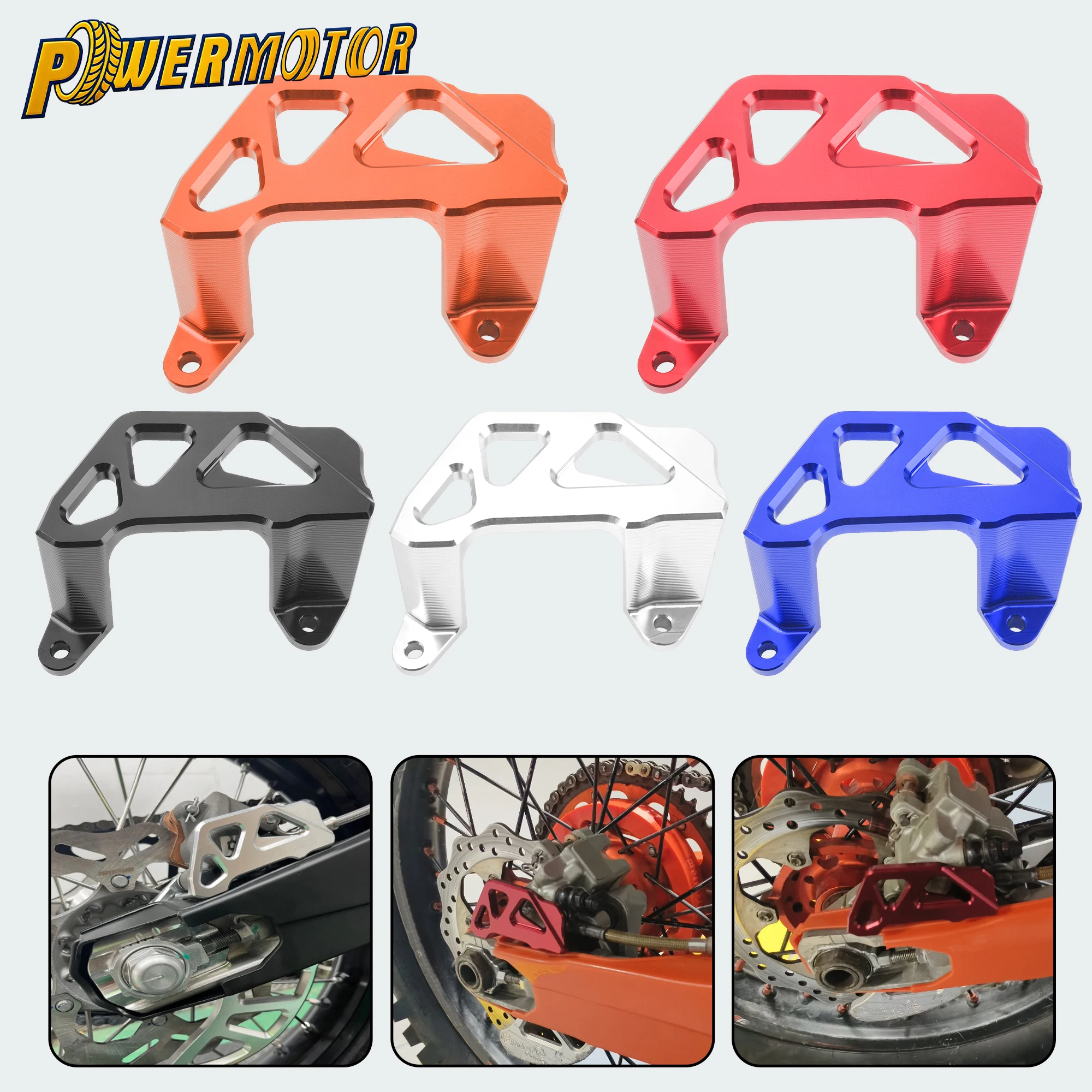 

Motorcycle CNC Rear Brake Disc Guard Caliper Protector For KTM XCW XCFW EXC EXCF SX SXF 125-530 For Husqvarna FE TE FC TC 2024