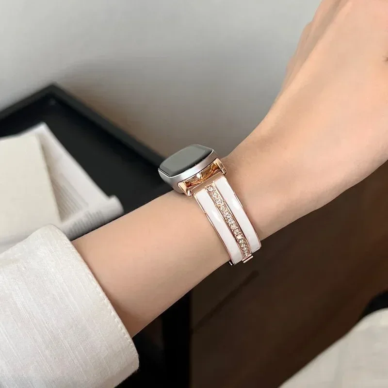 Luxury Strap for Mi Band 9 Bracelet Metal Wristband for Xiaomi Mi Band 9 Stainless Steel Band Miband 8 9 Replacement Accessories image 2