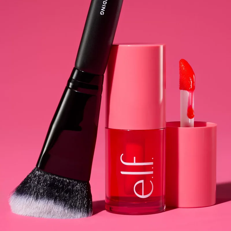 Elf Liquid Blush Highlighter Contouring Illuminating Shimmer Powder Quick-drying Non-sticky Natural Facial Makeup Soft Texture
