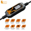 feyree GB/T コード 7KW 32A 1 相 EV 充電器 5 メートル充電ケーブルポータブル充電ボックス電流調整可能電気自動車車用 4