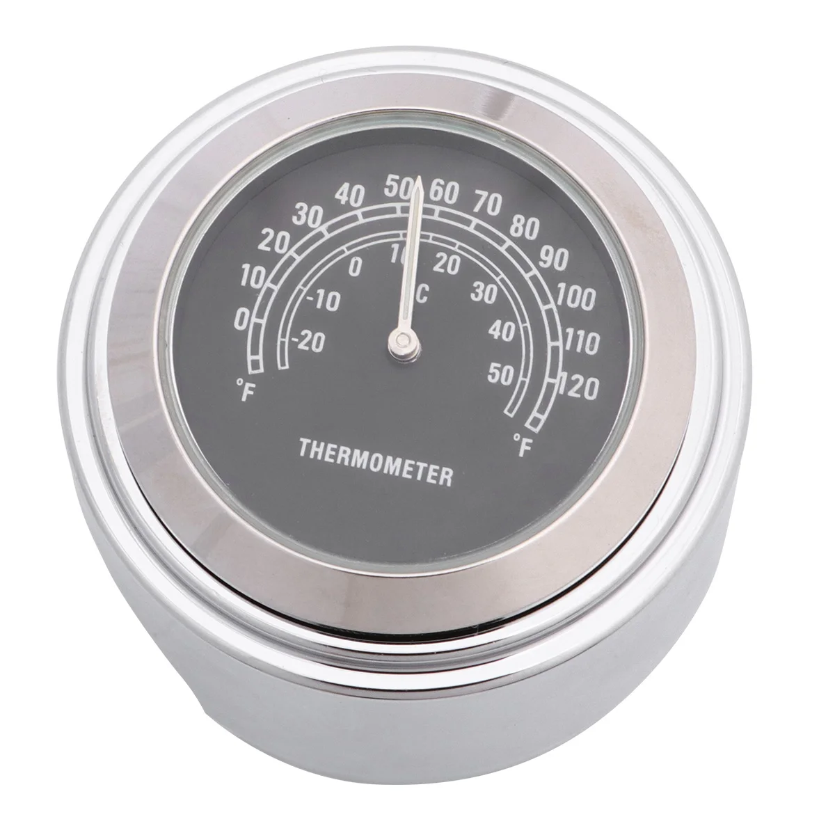 

1pcs Motorcycle Thermometer Temperature Gauge Celsius Fahrenheit Universal 22 25mm Handlebar Scooter Accessory