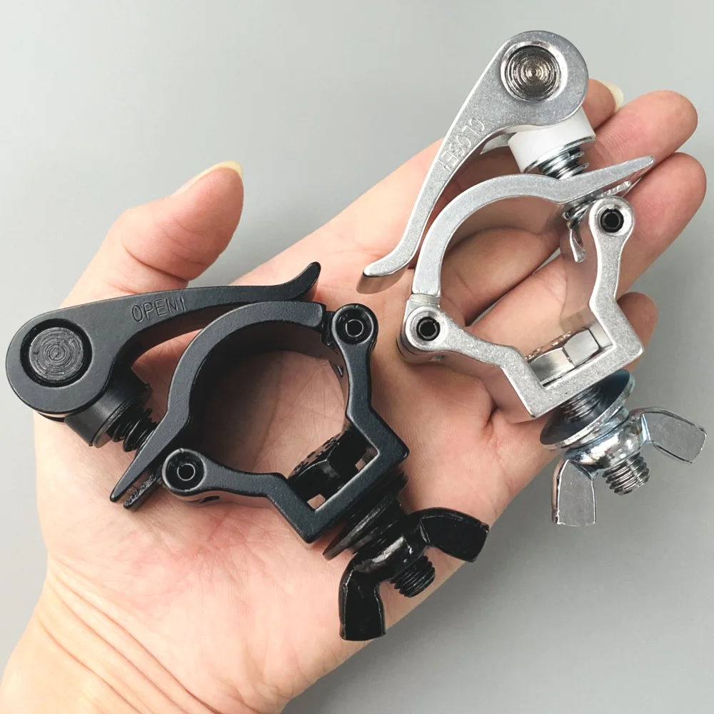 25/30/35/40/45/50mm Clamp Aluminum Quick Release Handle Fast Lock Clamps Stage Lighting Truss Tube Mount Hanger Claws Hooks DJs image 5