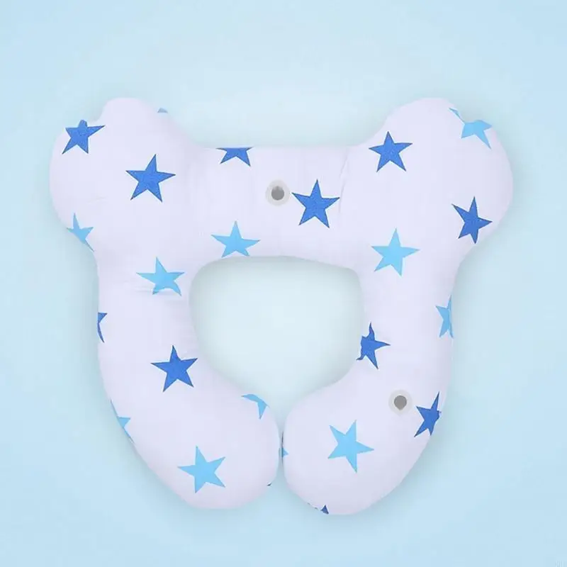 وسادة قطنية لدعم الرأس قابلة للتنفس، وسادة مريحة للأطفال الصغار #5