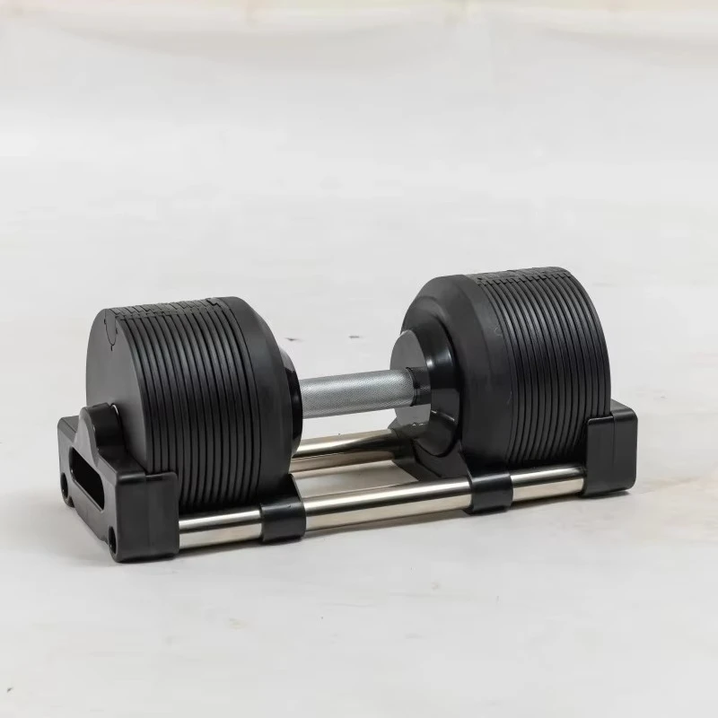Gym Free Weights 2kg Increments 20KG 32KG 36KG 40KG 43KG 45KG Electroplated Dumbbell Adjustable Weights Set