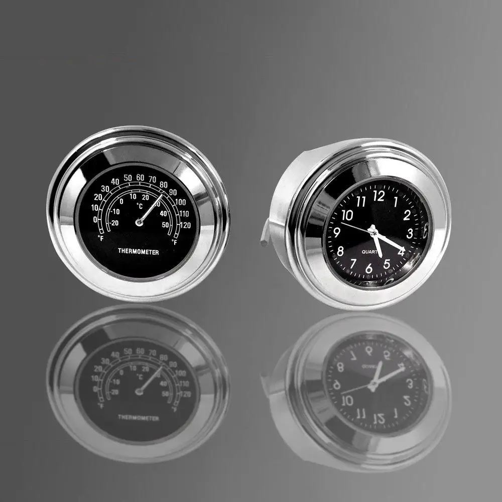 Universal Motorcycle Thermometer Waterproof Motorcycle Bike Handle Bar Thermometer Bike Handlebar Mount Thermo Moto Accessories