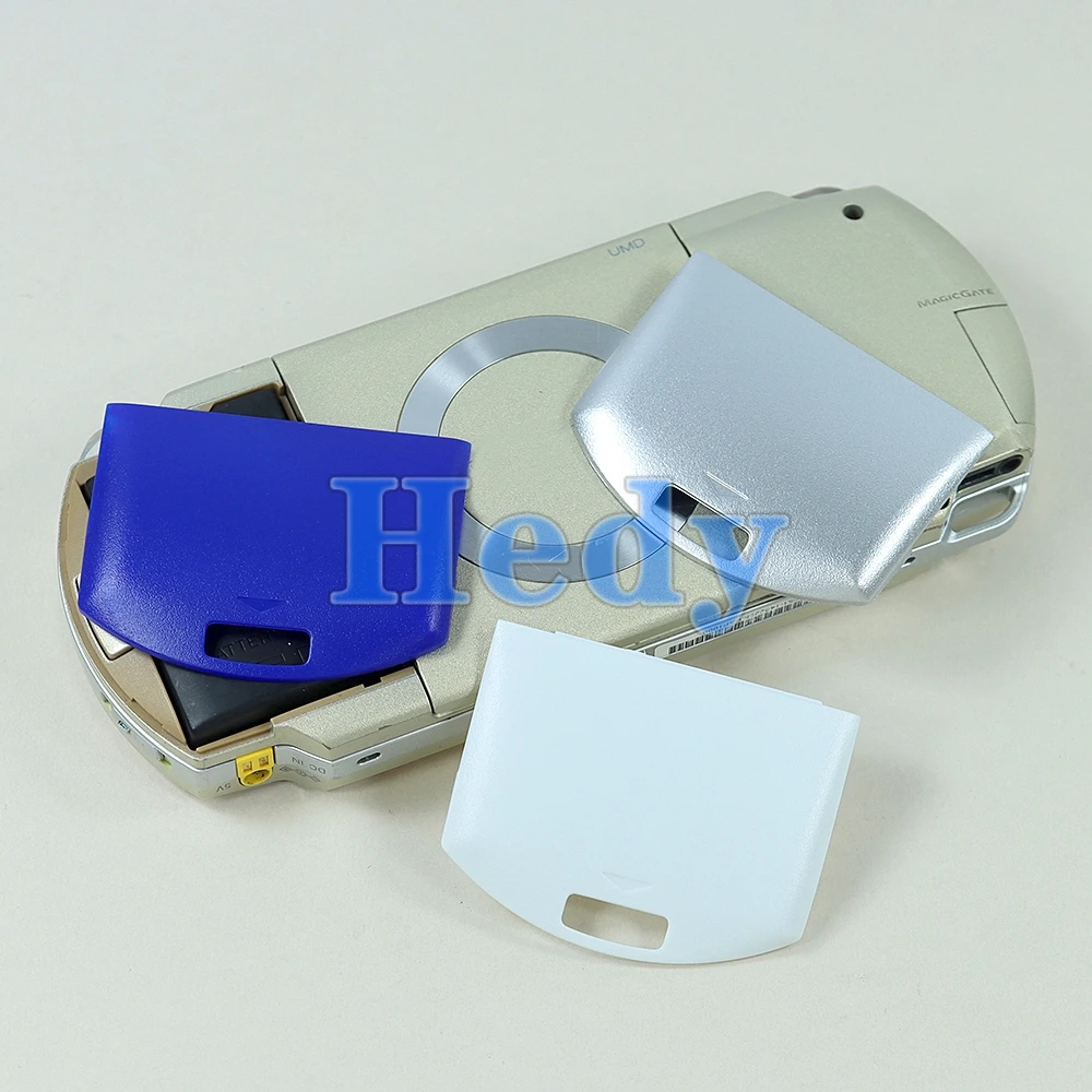 소니 PSP 1000 1001 지방 콘솔 배터리 도어에 대 한 PSP1000 여러 가지 빛깔의 배터리 보호기 커버 도어 교체에 대 한 2PCS