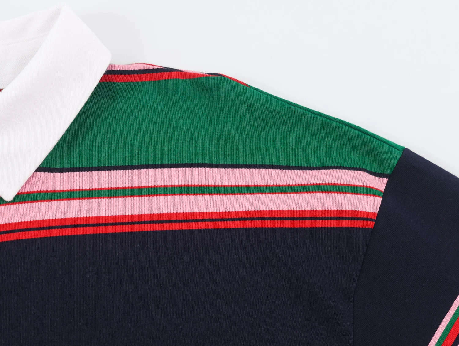 KONDALA Damen Herbst Casual Kontrast-Oberteile Elegante Schicke Langarm-Poloshirts 2026 Herbst Trendige High-Street Damen Gestreifte Oberteile – Detail 6