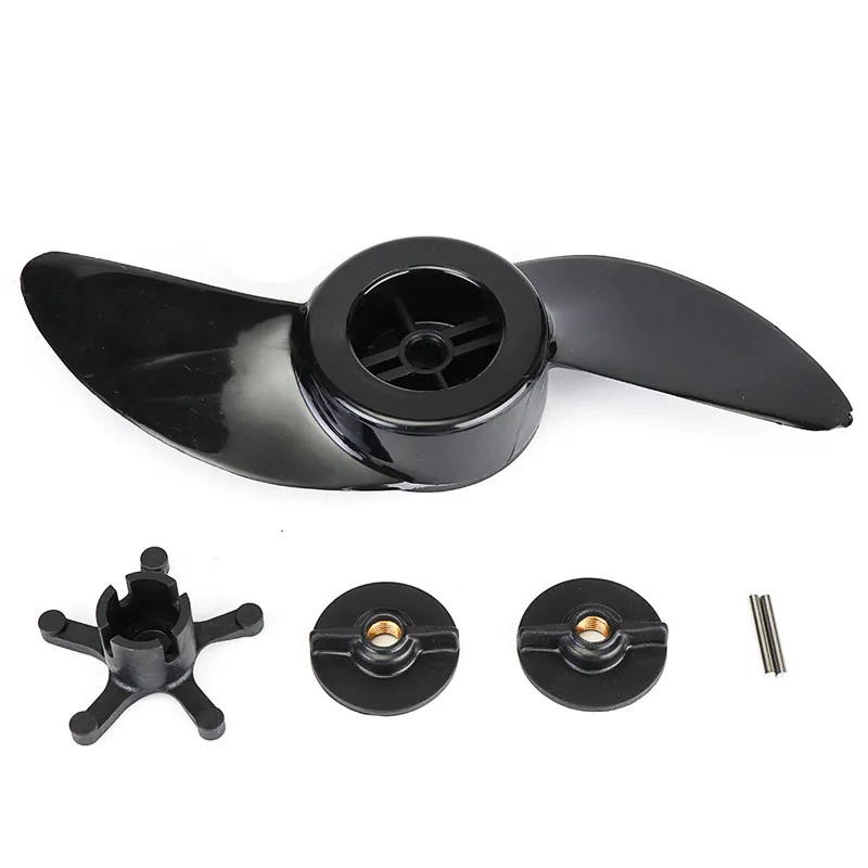 Audew DUrable 2 Blades Motor Boat Propellers Electric Engine Outboard For Haibo ET34L