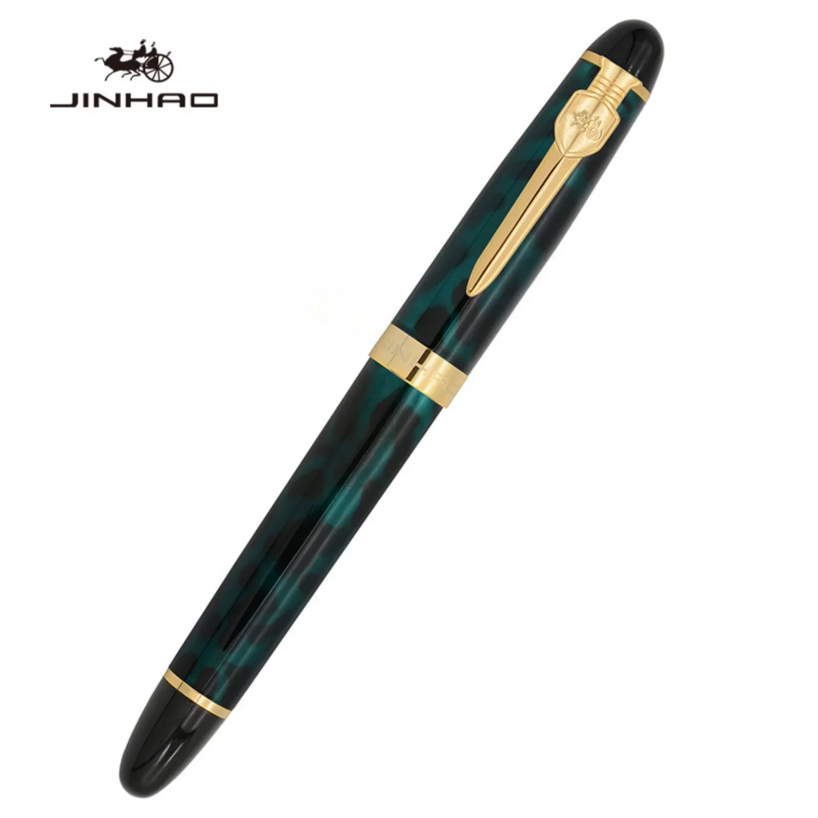 JINHAO X450 Classics M Nib Metal Fountain Pen Luxury School Office Stationery Luxury Writing Cute Pens Gift