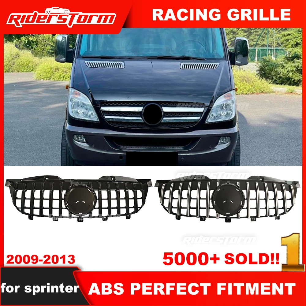 2010-2013-Year Sprinter W906 Grille For merced sprinter Gt Grille sprinter W906 Front Bumper Mesh  W906 panamerica Grid