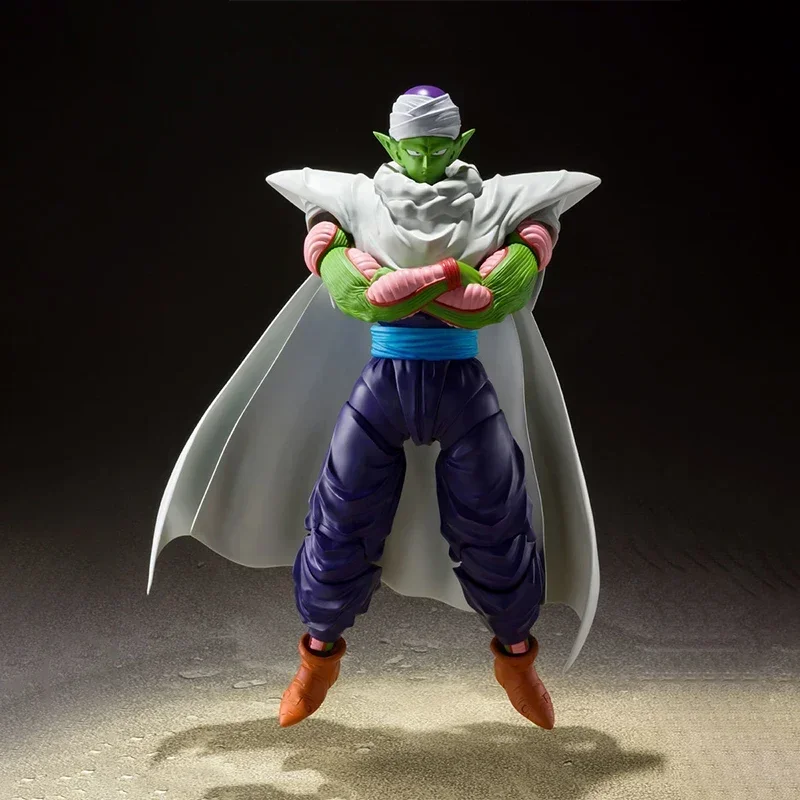 In Stock Bandai Original SHF Dragon Ball PICCOLO THE PROUD NAMEKIAN Anime Action Figure Collectible Model Toys Holiday Gifts