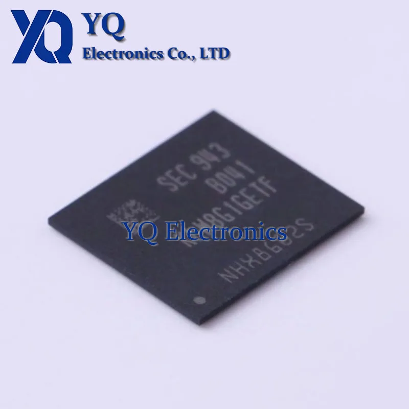 

2PCS/lot New OriginaI KLM8G1GETF-B041 FBGA-153 5.1 8GB EMMC memory chip