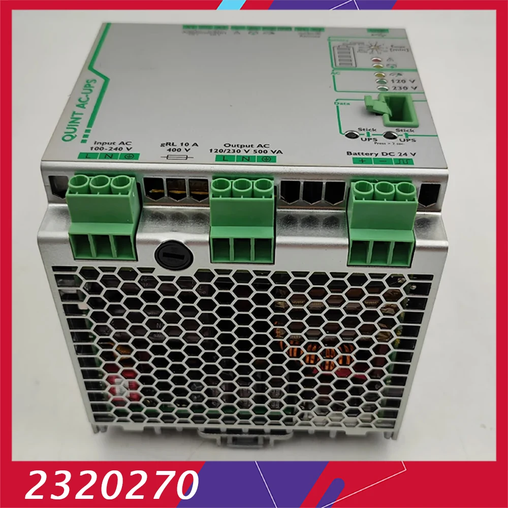 

Для Phoenix QUINT-UPS/1AC/1AC/500VA 24V 2320270 Источник бесперебойного питания, высокое качество, полностью протестированный, быстрая доставка, горячая распродажа