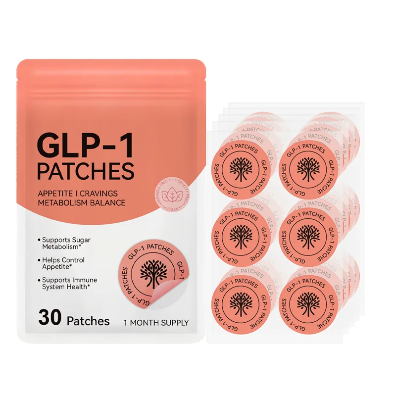 GLP-1 Patch 30-pcs Plant-Based Transformation Patches | Hunger Modulation & Metabolic Adaptability Optimization for All Genders