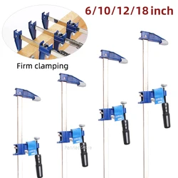 1PCS F-Type Fixing Clamp Woodworking Positioning Clip 6/10/12/18inch Adjustable Quick Clamp Heavy Carpentry Clamp Stone Fixed