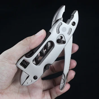 Tunafire multi tool survival knife multi tool set adjustable wrench multifunctional swiss knife wire cutter pliers screwdriver